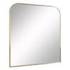 Decorative Mirror Bronze Modern Contemporary Includes Hardware, Medium view 2