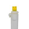 LED Wide Angle Christmas Lights - Yellow - 33' White Wire - 100 ct view 4