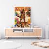 AAHARYA 'Choices' Art Print - Sterling BrownAfrican American Art Annie Lee Art Prints Canvas Painting Wall Art Poster for Bedroom Living Room Decor 20x26inch(51x66cm) Frame-style view 3