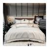 Silk Luxury Embroidery Bedding Set Comfort Fit Multi Size Soft Bedding Set,duvets view 1
