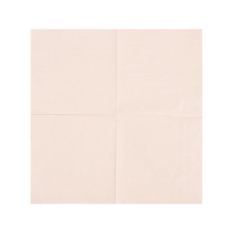 50 Blush Disposable 2 Ply Soft Dinner Cocktail Paper Napkins Wedding Party Events Reception Catering Home Tableware Supplies