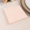50 Blush Disposable 2 Ply Soft Dinner Cocktail Paper Napkins Wedding Party Events Reception Catering Home Tableware Supplies view 2