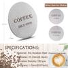 Puck Screen 58.5mm Reusable Puck Screen for Espresso Portafilter, 1.7mm Thickness 150m 316 Stainless Steel Screen Filter Basket Compatible with Espresso Machine view 2