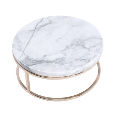 1pc Cake Tray Marble Serving Stand Cake Serving Stand Round Cake Pans Plant Stand Riser Cake Rack Candy Serving Tray Party Cake Plate Buffet Server Paper Cup Metal Pastry