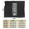 Cervical Cancer Warrior Awareness Ribbon Fleece Blanket 60"X50" Soft Micro for Bed Warm Comfort8 view 3