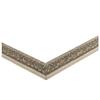 ArtToFrames 4x6 Inch Silver Picture Frame, This 1.50 Inch Custom Poster Frame is Silver Victorian Emboss - Comes with Regular Glass and Corrugated Backing (WOMOMA76266-4x6) view 2