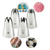 Stainless Steel Cake Piping Nozzles Large Cake Piping Tips Decorating Cake Piping Cupcake Icing Nozzles view 4