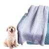 Amunpitic Chunky Knit Blankets, Knitted Blanket Soft, Chenille Chunky Knit Blanket Throw, Chunky Knit Throw Blanket, Handmade Knitted Weighted Blanket, for Bed & Sofa, Machine Washable view 1