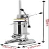 CHRISK Commercial Maker Spanish Donuts Maker Vertical Stainless Steel Machine with Manual Control, for Home Restaurants,3L view 2
