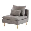 33.46 inch Armless Sofa view 1
