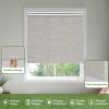 MiLin No Tools No Drill Cordless Roller Shades 100% Blackout Roller Windows Shades Thermal Insulated Reduce Noise Privacy Window Rolling Blinds for Home and Office (Taupe Grey, 31" W x 48" H) view 3