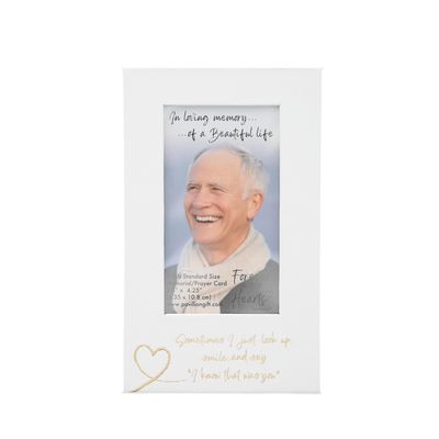 Pavilion Gift Company - Sometimes I Just Look Up, Smile, And Say "I Know That Was You" - Car Visor Clip 2.5" x 4.25" Picture Frame Memorial Funeral Prayer Card Celebration Of Life Bereavement Gift