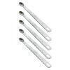 BERYLER 5PCS 1/16 Teaspoon(1/16tsp, 0.31ml, Pinch) Single Tiny Measuring Spoon, Small Individual Stainless Steel Measure Spoons Only view 1