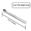 BERYLER 5PCS 1/16 Teaspoon(1/16tsp, 0.31ml, Pinch) Single Tiny Measuring Spoon, Small Individual Stainless Steel Measure Spoons Only view 2