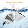 Pour Over Coffee Dripper Slow Drip Paperless Coffee Filter, Double Mesh Stainless Steel Pour Over Coffee Maker for Single Cup Brew Reusable Cone Filter, Coffee Drip Cone, Fine Mesh Strainer(1-2 Cup) view 4