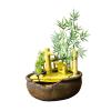 FEELIN Tabletop Waterfall Fountain Desktop Fountain Indoor Waterfall Feature Creative Tabletop Water Fountain - Calming and Relaxing Water Sound Water Fountains Indoor view 1