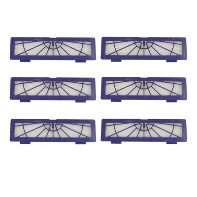 ORCOW HEPA Filter Main Side Brush Compatible with Neato Botvac BV70 BV75 BV80 BV85 Robot Vacuum Cleaner Replacement Roller Brush Parts Accessories (Color : 6pcs-01)