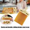 Rusopobe Sliding Pizza Peel, Pizza Paddle Spatula Oven Accessory for Transferring and Serving - Wood Pizza Cutting Board for Cheese Bread Fruit Vegetabl(A,30 * 55cm) view 2