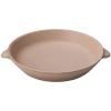 aito Seisakusho 111168 Kitchen Tools Au Gratin Dish, Heat Resistant, Oven Safe, Approx. 7.5 x 6.7 inches (19 x 17 cm), Microwave Safe, Brown, Mino Ware, Microwave, Dishwasher Safe, Made in Japan view 1