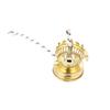 Garneck Vintage Kerosene Oil Lamp Burner - Oil Lamp Head Wick Regulator - Oil Lamp Part Replacement AdjustableBurner with Cotton Lamp Wick, 3.6X3.6X4.2CM, Golden, D16832IIM14BQI6C view 1
