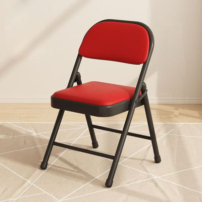 VIYOLI Plastic Folding Chairs for Parties and WeddingsFolding Plastic Chair for Home Officewith 150kg/330lbs CapacityCommercial Grade Folding Chair for Indoor Office Outdoor Events (Color : Red A)