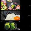 304 stainless steel non-stick pan silicone spatula colander frying spatula thickened high temperature resistant kitchen household full set of kitchenware view 3