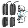 monTEK Swivel Bike Wall Mount, Vertical Bike Rack for Garage, 2 Pack, Gray view 1