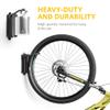 monTEK Swivel Bike Wall Mount, Vertical Bike Rack for Garage, 2 Pack, Gray view 3