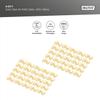 DIGITUS Colour Clips for RJ45 Patch Cables - Colour Organization of Network Cables - to Improve Cable Management - 100 Pieces - for CAT 5e, CAT 6 & CAT 6A LAN Cables - AWG 24/7 to 27/7 - Yellow view 4