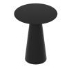 CHBMZ Metal End Table, Round Side Table, Small Coffee End Table Multipurpose Side Table, Coffee Snack Table for Small Space, Living Room, Bedroom (Color : B) view 1