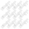 20pcs Venetian Blind Clip Curtain Clips Wear-Resistant Blind Clips Blind Clamp Clips for Blinds Valance Clamps Blind Accessory Clips for Curtains Plastic Set Replaceable view 1