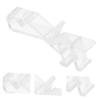 20pcs Venetian Blind Clip Curtain Clips Wear-Resistant Blind Clips Blind Clamp Clips for Blinds Valance Clamps Blind Accessory Clips for Curtains Plastic Set Replaceable view 3