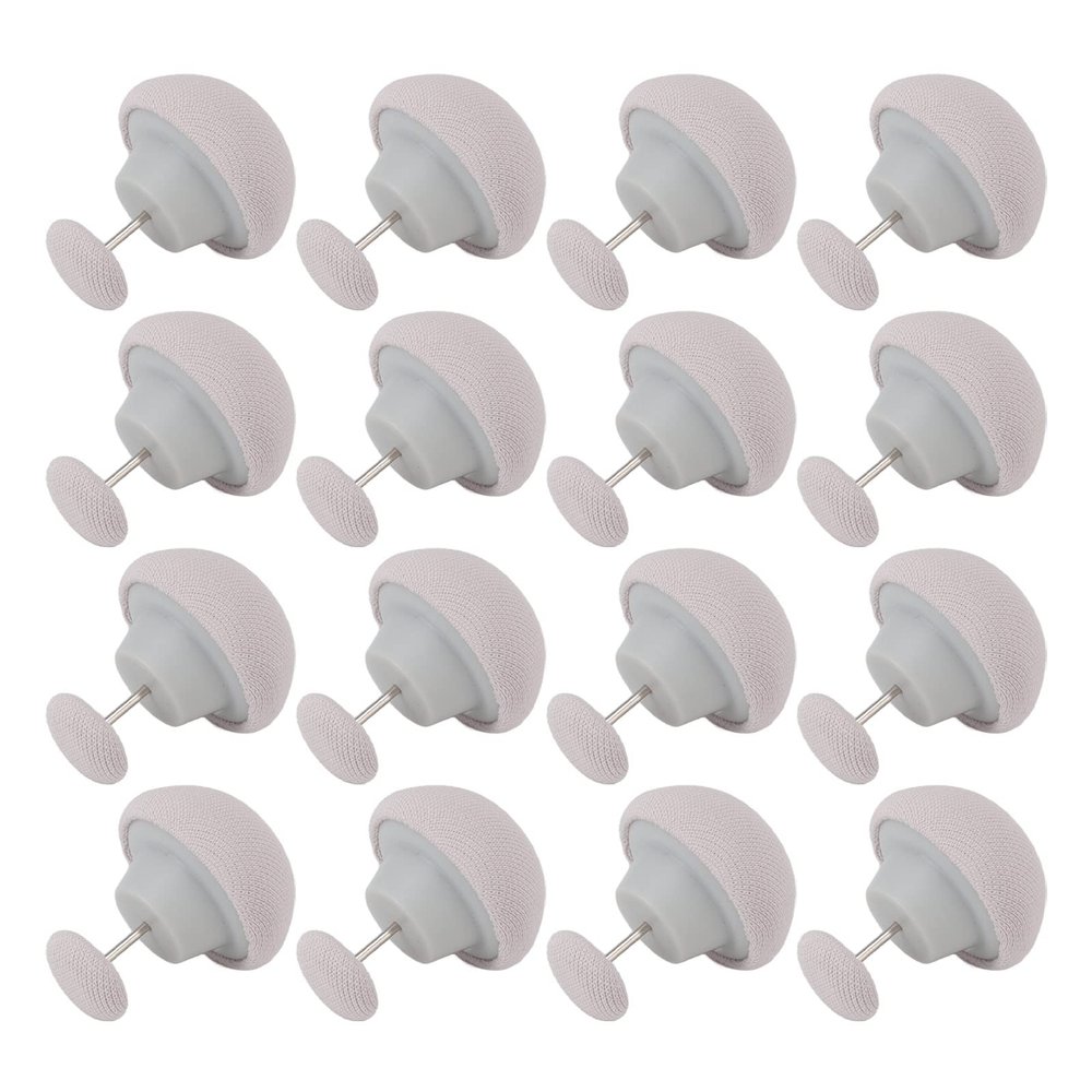 Garosa 16Pcs Duvet Clips Stop Shifting Grey