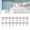 Garosa 16Pcs Duvet Clips Stop Shifting Grey view 4