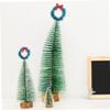 HOMSFOU 30pcs Mini Wreaths for Christmas Decor Green Bow Versatile Xmas Tree Pendants for Crafts Realistic view 3