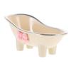 FELTECHELECTR Bathtub Shaped Soap Dish Soap Cases for Shower Decorative Bath Tub Decor view 1