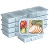 Bentgo Prep - 20-Piece 2-Compartment Reusable Meal Prep Containers with Lids, PFAS & BPA Free Materials, Durable, Microwave, Freezer, & Dishwasher Safe To Go Food Storage (Sky) view 1