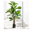 Fake Plant Decoration 47 Inch Artificial Ficus Ficus Large Pot, Artificial Ornamental Tree Close to Natural Tree, Artificial Faketree Artificial Plants view 2