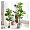 Fake Plant Decoration 47 Inch Artificial Ficus Ficus Large Pot, Artificial Ornamental Tree Close to Natural Tree, Artificial Faketree Artificial Plants view 4