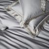 SkiPdr Cotton Bedding Home Textile Bedding Color Weave Jacquard Villa Four-piece Set Bed Linings (Color : D, Size : 220 * 240cm) view 3