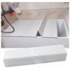 Bathtub Tray Folding PVC Bathtub Cover Bath Lid, Dust-Proof Insulation Board Shutter Bath Lid Scalable Bathtub Tray, Easy Installation Waterproof Tub Rack for Bathtub Multifunctional (Color : White, view 1