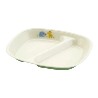 Sanshin Chemical PNS21EANI Square Partition Dish (Epochal) Made in Japan Animal