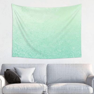 WETEYAFU Mint Green Tapestry Wall Hanging Tapestry Wall Tapestry for Bedroom Aesthetic Tapestry Tapestry 29x37in