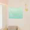 WETEYAFU Mint Green Tapestry Wall Hanging Tapestry Wall Tapestry for Bedroom Aesthetic Tapestry Tapestry 29x37in view 4