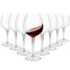 MICHLEY Unbreakable Red Wine Glasses 17 oz, Tritan Plastic Reusable Stemware for Indoor and Outdoor Use, Set of 8 view 1