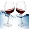 MICHLEY Unbreakable Red Wine Glasses 17 oz, Tritan Plastic Reusable Stemware for Indoor and Outdoor Use, Set of 8 view 2