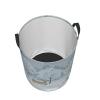 Birds In The Park On A Snowy Day Laundry Basket,Collapsible Circular Laundry Hamper,Clothes Hamper For Bathroom Bedroom Dorm view 3