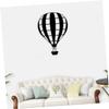 Amosfun Iron Art Hot Air Balloon Wall Hanging Metal Decor for Living Room Bedroom Garden Modern Minimalist Unique Wall Sculpture for Home Decoration view 3