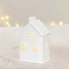 Ceramic Houses and Villages Christmas Decorations Lndoor White Christmas Village Houses Ceramic Houses and Villages,White Ceramic Christmas Village Houses (L11) view 1