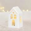 Ceramic Houses and Villages Christmas Decorations Lndoor White Christmas Village Houses Ceramic Houses and Villages,White Ceramic Christmas Village Houses (J11) view 1